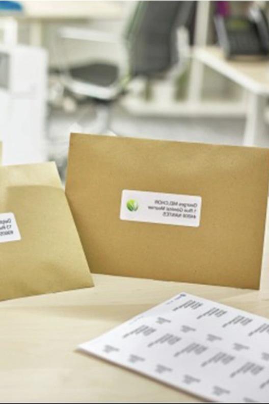 How to print address labels
